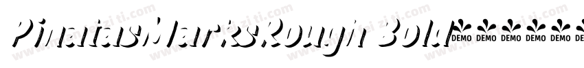 PinatasMarksRough Bold字体转换